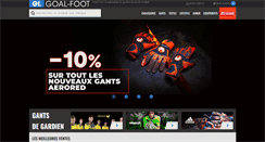 Desktop Screenshot of goal-foot.com